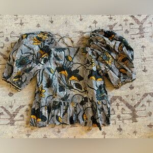 ulla johnson carlotta blouse - portofino, EUC, XS